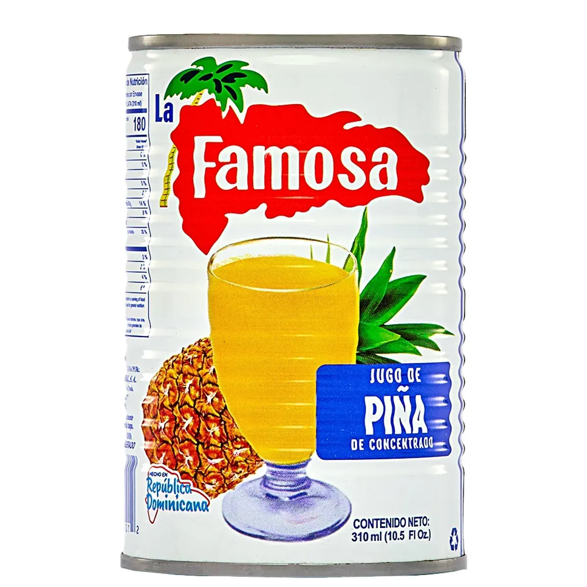 Jugo Pina La Famosa 10.5 Oz