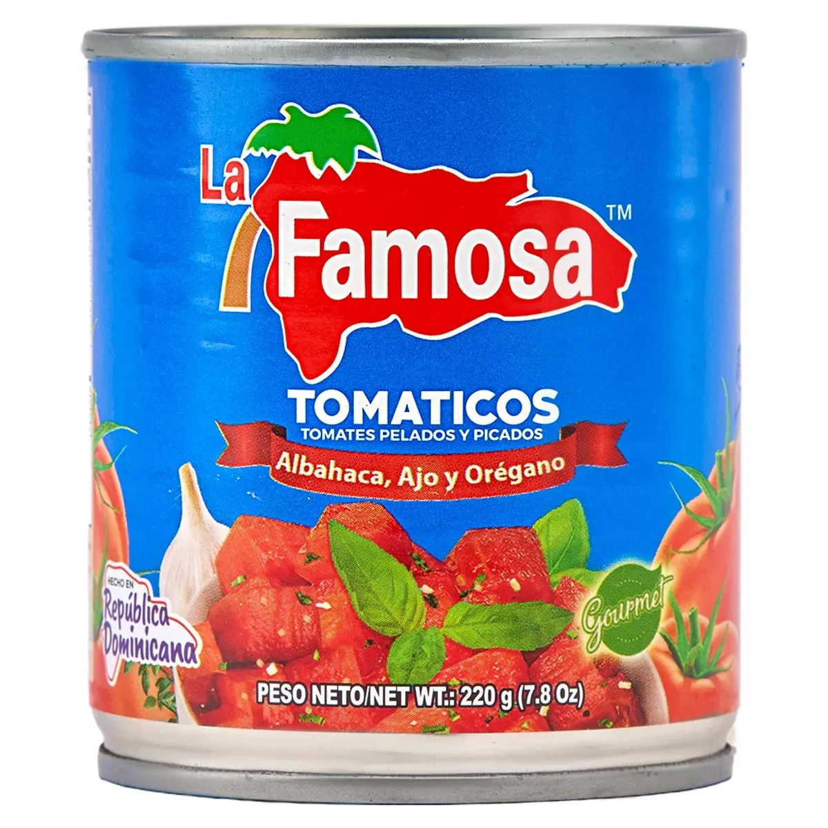Tomaticos La Famosa Albh Ajo Oreg 220 Gr